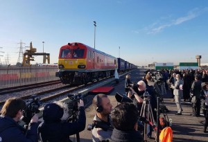 20-01-2014 El primer tren de contenedores entre China y Reino Unido alcanza su destino en 18 días
