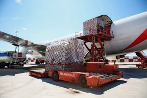 14-02-2017 Los aeropuertos de Aena mueven un 11% más de mercancías en enero