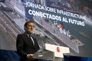 29-03-2017 Rajoy anuncia que los tres tramos catalanes del Corredor Mediterráneo pueden estar terminados en la primavera de 2020